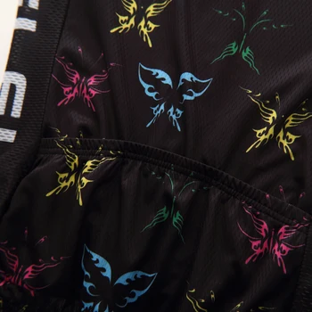 2017 TELEYI Čierne MTB Bike Jersey šortky podbradník sady Ropa Ciclismo maillot Ženy Cyklistické Oblečenie Dievča, požičovňa Hornej Dolnej Žena