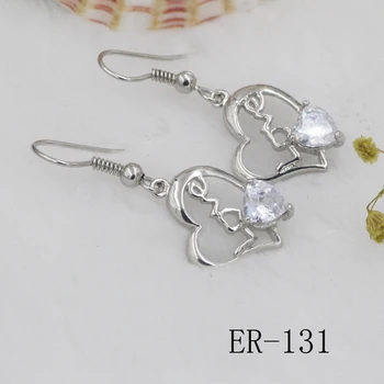 2017 vintage šperky nádherné 925 sterling silver eardrop moderné krásne eardrop pre ženské kúzlo, prívesky, ER-131