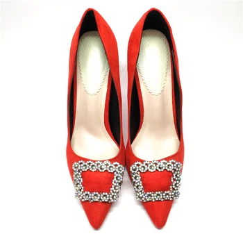 2017 žien vysoké podpätky svadobné topánky červené zlato striebro drahokamu sladké svadobné topánky výška podpätku šaty topánky žena
