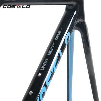 2018 Costelo Speedmachine ultralight uhlíkových vlákien cestnej bike rám Costelo požičovňa bicicleta rám z uhlíkových vlákien bicykel rám