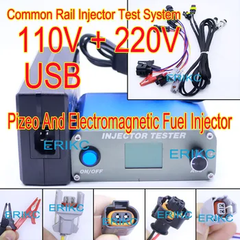 2018 ERIKC common rail palivo injektor tester Podporu Elektromagnetické a piezo injektor , nové CRI100 injektor tester