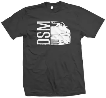 2018 Hot predaj Módnych DSM Eclipse 2G T-shirt Auto Truck Racer Tee Tričko Tee tričko