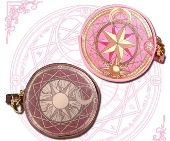 2018 Hot Predaj! Rôzne Sakura magic card dievča kabelke peňaženku, Kozmetika taška mince vrecku