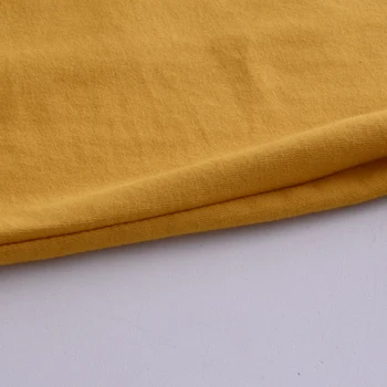 2018 letných orange orange, T-shirt žena-krátke rukávy voľné tenké bavlnené spodné prádlo tričko biele malé žlté tričko Z133