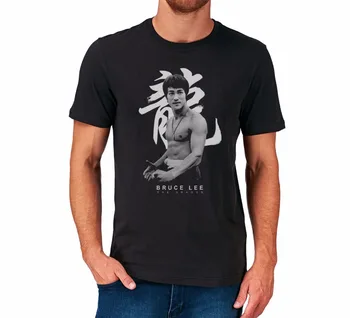 2018 Módne Krátky Rukáv bruce LEE T Shirt Dragon Jeet Kune Robiť Bojové Umenie pánske Vysoko Kvalitné Tee tričko