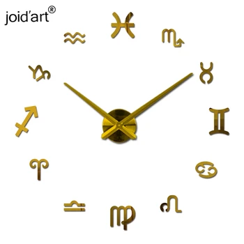 2018 nové akrylátové nástenné hodiny quartz hodinky obývacia izba moderné 3d zrkadlo nálepky reloj porovnanie horloge veľké dekoratívne diy hodiny