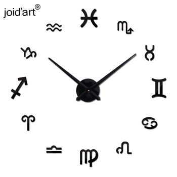 2018 nové akrylátové nástenné hodiny quartz hodinky obývacia izba moderné 3d zrkadlo nálepky reloj porovnanie horloge veľké dekoratívne diy hodiny