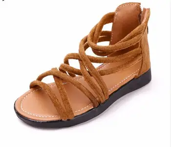 2018 nové detské topánky fashion dievčatá sandále batoľa dievčatá ležérne topánky pohodlné letné plážové sandále deti