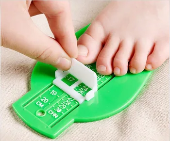 2018 Nové Footful Nohy Prístroj na Meranie Topánky Rozchod Pravítko pre Dieťa Opatrenia Nohy Doma