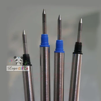 2018 vysoko kvalitné kovové pero náplň black a modrý atrament pre väčšinu kríž pero 10pcs môže veľa mix farieb