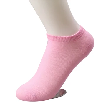 20pcs=10pairs/veľa žien bavlnené ponožky letné roztomilý candy farby loď, ponožky a ponožky pre ženy tenké ponožky, papuče s04
