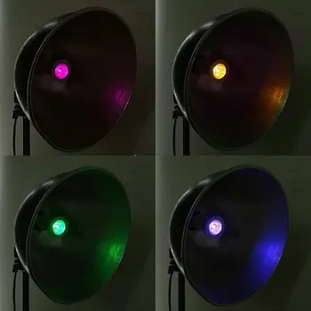 20pcs AC 90-240V GU10 3W RGB LED Spot Light Lampy Pozornosti 16 zmena farby s Diaľkovým ovládaním doprava Zadarmo