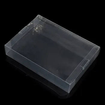 20pcs Jasné, transparentné Game box Chránič Prípade CIB hry plastových PET Protector pre pre Nintendo SNES Pre N64 hra boxy