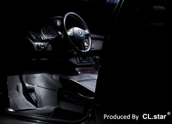 20pcs LED Žiarovka Interiéru Svetlo, sada pre BMW X5 F15 M Šport sDrive35i xDrive50i xDrive35i xDrive35d (+)
