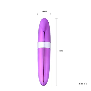 20pcs Mix Farieb Rúž Bullet Vodotesný Vibrátor Cestovné Pocket Rocket Mini Masér Lip Stick Upozorňuje Sexuálne Hračky pre Ženy