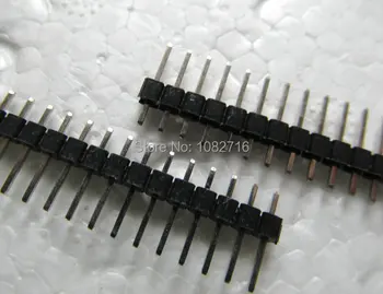 20pcs Rovno 1x40 jednoradové 40pins 2.54 mm s kolíkom Pásy hlavičky doska doska konektory pre PCB Arduino Prototyp