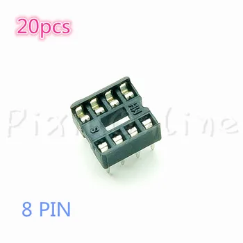 20PCS ST079b 8 Pin DIP8 IC Zásuvky Adaptéra Spájky Typ IC Konektor Čip Base Predať Za Stratu