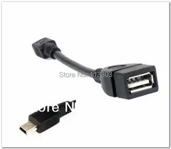 20pcs Univerzálny OTG Kábel Mini USB Samec na USB Žena Adaptér Converter pre Android Tablet PC