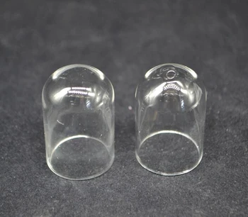 20pieces 38*25 mm sklo svete s otvorom bell tvar bubliny dome sklenená fľaša fľaša náhrdelník prívesok prívesok DIY šperky zistenia