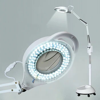 220V 3X Circline LED Lampy, Lupy Studenej Ligth Prevádzky Poschodí Shadowless Lampy, Lupy pre Salón Krásy, Nechty, Tetovanie