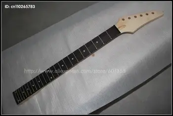 24 Pražcov Unfinish Javor Elektrická Gitara Krku elektrická gitara súpravy súpravy rosewood hmatníkom