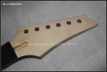 24 Pražcov Unfinish Javor Elektrická Gitara Krku elektrická gitara súpravy súpravy rosewood hmatníkom