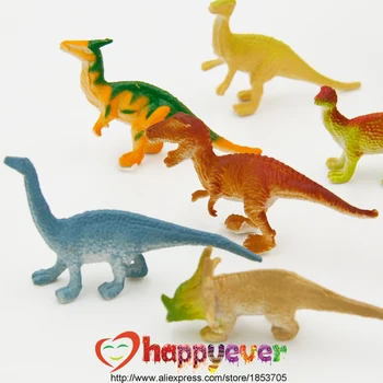 24Pcs 2 inch Mini Farebné Jurský Dinosaura Hračky Deti Dinosaura Strany Prospech Dekorácie Pinata Výplň Chlapci Narodeniny Goody Taška