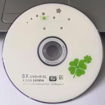 25 disky Triedy A X8 8.5 GB Prázdne Ďatelina Tlačené, DVD+R DL Disk