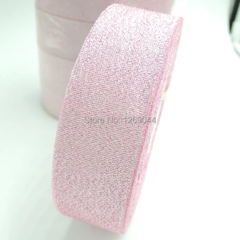 25 mm ružový lesk šírka pásky darčekové balenie pás svadobné party Vianočné embellishment páse s nástrojmi šitie príslušenstvo 1rolls 25Y