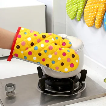 2506 hrúbkou tepelnej izolácie mikrovlnná rúra rukavice bez prstov špeciálna pečenie rukavice tvorivé kuchyňa šmyku odolnosť proti vysokej teplote teplej