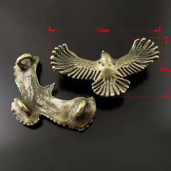 25piece Vintage Muž Antickej Bronzovej Zliatiny Flying Eagle Náhrdelník s Príveskom, Šperky Konektor Plavidlá 35*20*7mm Šperky Zistenia 36357