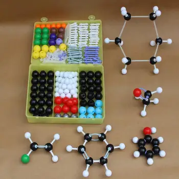 267pcs Molekulový Model Set Kit - Všeobecné A Organickej Chémie Pre Školské Laboratória Výučby, Výskumu