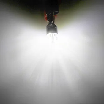 2pcsT10 W5W LED Auto Žiarovky 3030 Čipy 194 168 Nástroj Osvetlenie Interiéru Osvetlenie Dverí Auta Svetlá 12V 5w Biela 6000K batožinového priestoru Lampa