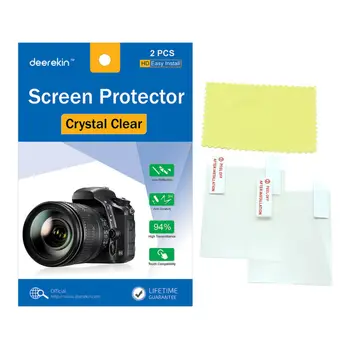 2x Deerekin LCD Screen Protector Ochranná Fólia pre Fujifilm X-T1 X-T2 XT1 XT2 X T2 X T1 Digitálneho Fotoaparátu