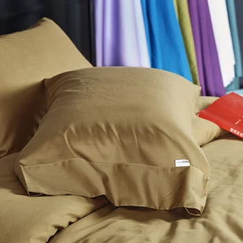 3/4pcs Luxusné Egypt Bavlna čistý 27 farby posteľná bielizeň nastaviť hodvábne Obliečky Kryt nastaviť bedsheet obliečka na Vankúš Twin Kráľovná King Size posteľ bielizeň