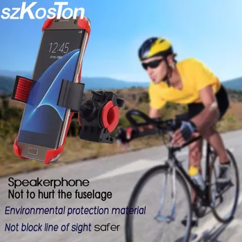 3.5-6 palcový Telefón Majiteľa Anti-Slip Univerzálny Bicykel Bicykel Držiak Pre iPhone X 8 6s 5s Huawei Xiao Riadidlá Klip Stojan