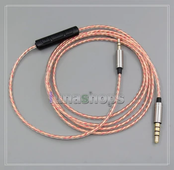3,5 mm-2,5 mm muž Kábel + Diaľkové Mic pre Denon AH-D320 AH-NC800 732 NCW500 AH-D320 AH-d340 AH-D400 LN005397
