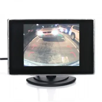 3,5 Palcový Malé TFT LCD displej Nastaviteľný Monitor Pre Bezpečnostné CCTV Kamera a car DVR