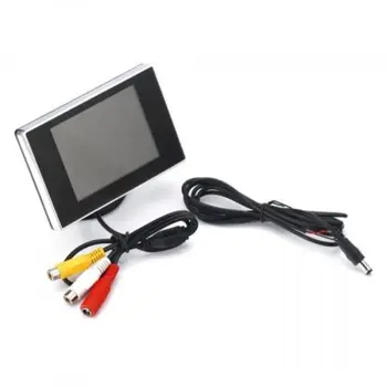 3,5 Palcový Malé TFT LCD displej Nastaviteľný Monitor Pre Bezpečnostné CCTV Kamera a car DVR