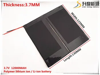 3.7 V,12000mAH,[37125130] Polymer lithium ion / Li-ion batéria pre tablet pc ,sanei,,ainol,pipo