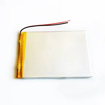 3,7 V 3000mAh Lítium-Polymérová LiPo Nabíjateľná Batéria Lion buniek Pre MID 7 palcový Tablet PC Prenosný počítač Power bank 4070100 4*70*100mm