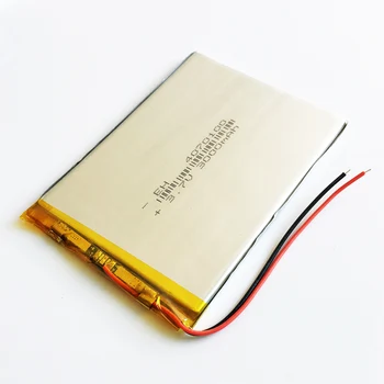 3,7 V 3000mAh Lítium-Polymérová LiPo Nabíjateľná Batéria Lion buniek Pre MID 7 palcový Tablet PC Prenosný počítač Power bank 4070100 4*70*100mm