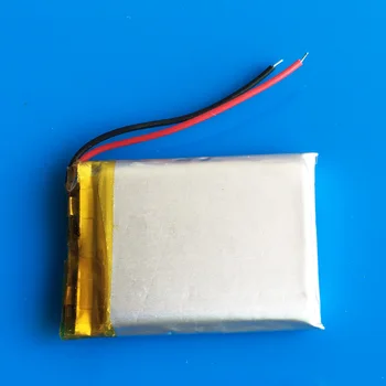 3,7 V 850mAh 703040 lipo polymer lithium nabíjateľná lítium iónová batéria pre MP3, MP4 GPS, DVD, bluetooth záznamník headset e-book fotoaparát