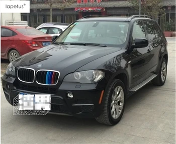 3 Farby ! Príslušenstvo Pre BMW X5 E70 2009 - 2013 Vonkajšie Predné Hlavu Mriežka Gril Dekorácie Rám, Kryt Kit Farebné Trim 3 Ks