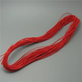 3 Farieb výber 25meters 1MM Lištovanie elastická Stretch Kábel Korálky Kábel String Popruh Lano Guľôčok Pre shamballa Náramok