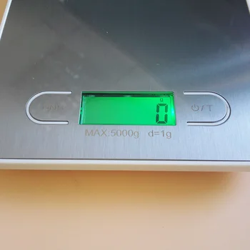 3 Jednotky, 5KG/1g LCD Displej Digitálny Potravín Kuchynská váha Hmotnosť Nástroja