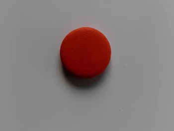 (3 Set/Lot) Oranžovo-červené Kožené Bb Klarinet Podložky Pre Klarinet Časti