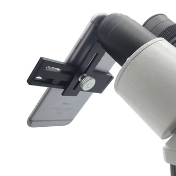 30.5 mm Rozhrania Pripojiť Stereo Mikroskopom Adaptér Okulára Objektívu pre Mobilný Telefón Pozorovanie odfotiť, Video, Doprava Zdarma
