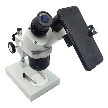 30.5 mm Rozhrania Pripojiť Stereo Mikroskopom Adaptér Okulára Objektívu pre Mobilný Telefón Pozorovanie odfotiť, Video, Doprava Zdarma