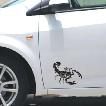 30 cm Roztomilý Scorpion Motocykel, Auto Nálepky, Nálepky Auto Styling Nálepky Funny Auto Samolepky Pokrytie Poškriabaniu Reflexné Nálepky